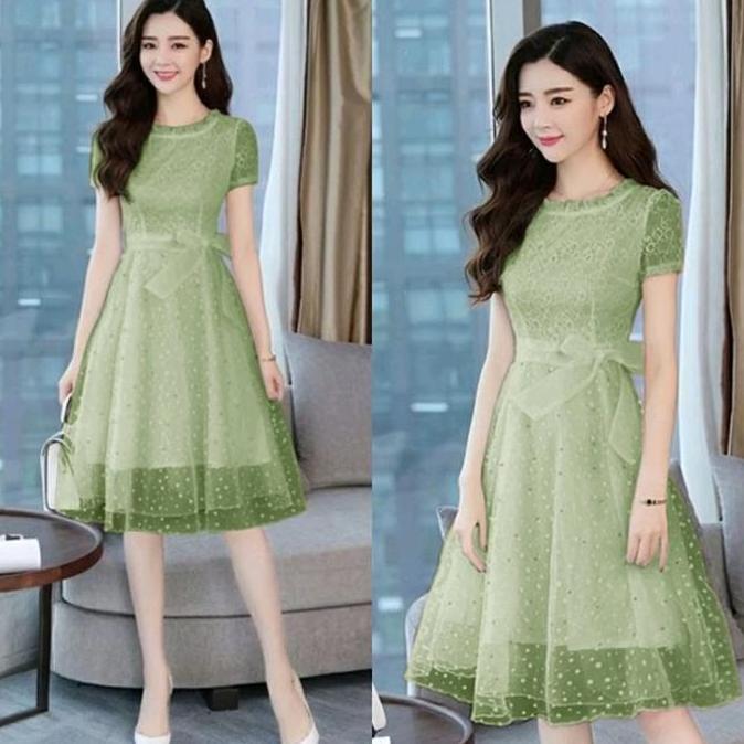 dress jumbo XXL/dress jumbo wanita/baju pesta/baju natal/dress oversiz