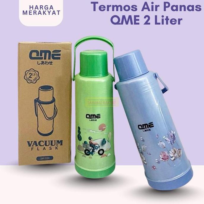 Termos Air Panas/Vacum Flusk/Teko Air Panas QME 2 Liter