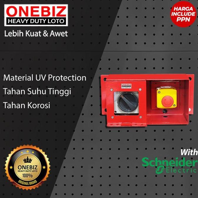 Promo Loto Box Loto Horizontal Heavy Duty Loto Box 2 Sistem Horizontal Diskon