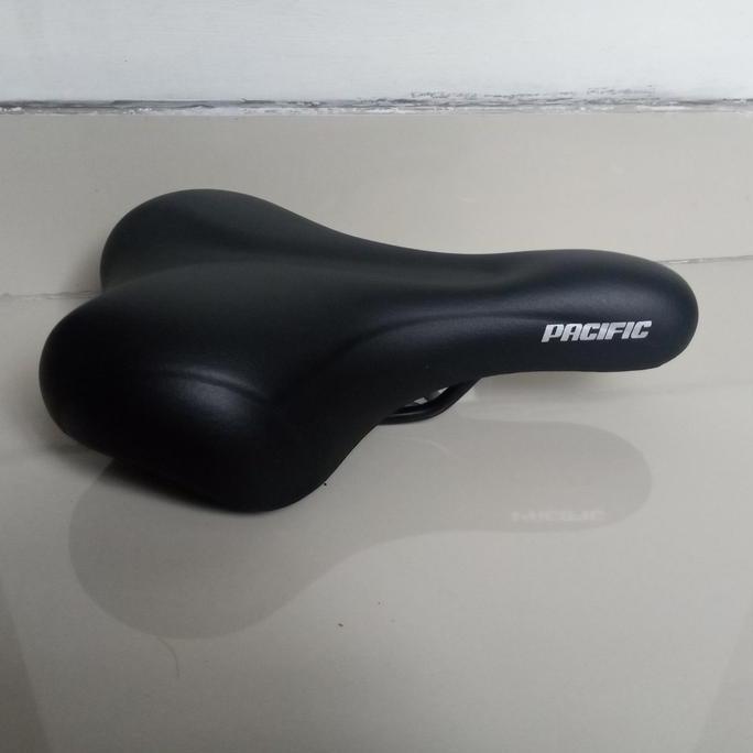Saddle / Sadel / Jok Sepeda Vaccum Gel Pacific Lebar