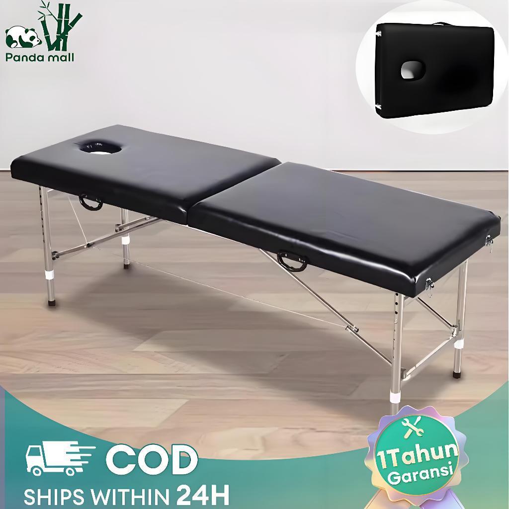 Tempat Tidur Pijat Lipat Folding Beauty Bed Meja Pijat Untuk Spa Kasur Spa Therapy Pijat Lipat