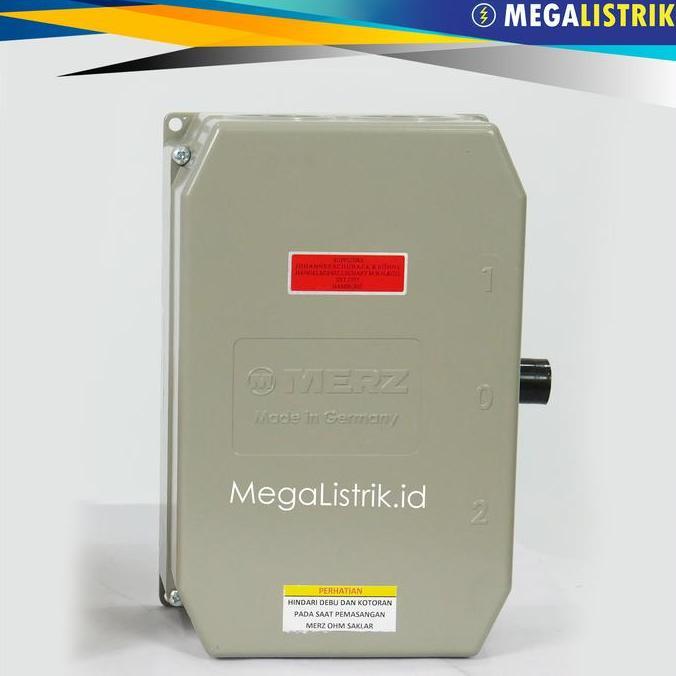 Promo Merz Ohm Saklar GZ 4 Pole 100A MERZ809 / Handel Saklar On Off On 4P 100 Ampere Standard N Jerm