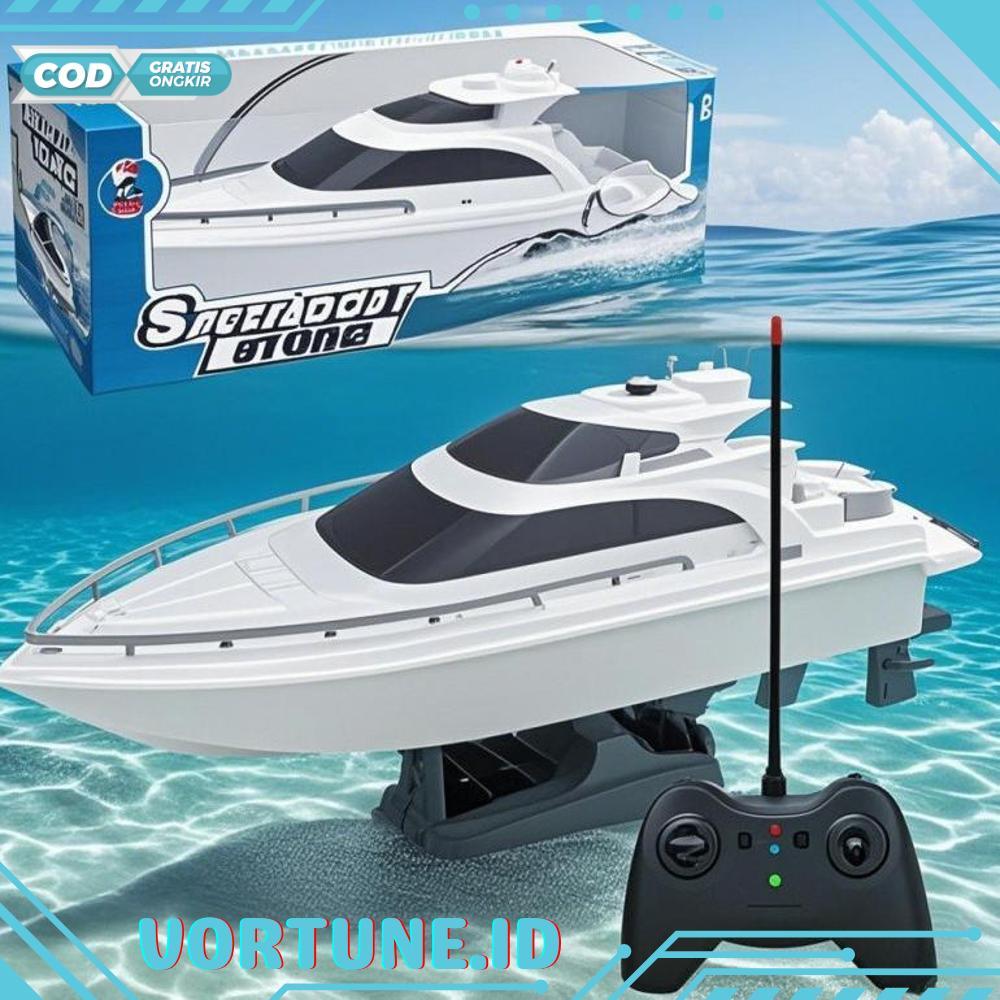 Termurah Mainan Anak RC 0036-6-7 RACING BOAT SPEED BOAT STROM Mainan Kapal Boat High Speed Kapal Air