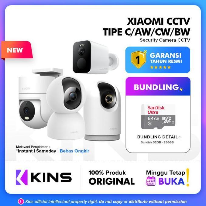 Xiaomi Cctv C200 / C300 / C400 / C500 Pro / Aw200 / Aw300 /Cw300 / Cw400 / Bw300 Outdoor Indoor Cctv