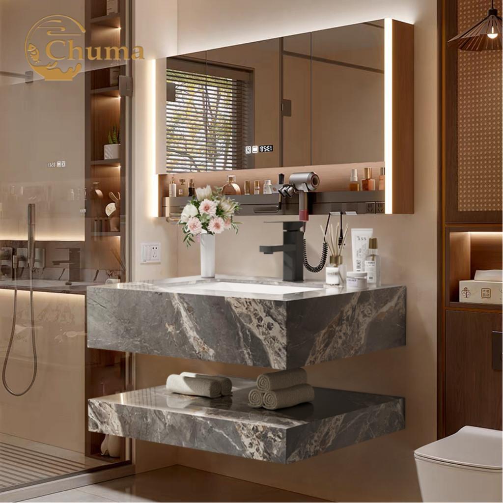 Wastafel Kamar Mandi Wastafel Kamar Mand Rock Beam Stone Wastafel Kabinet Set Cabinet Wastafel Mewah