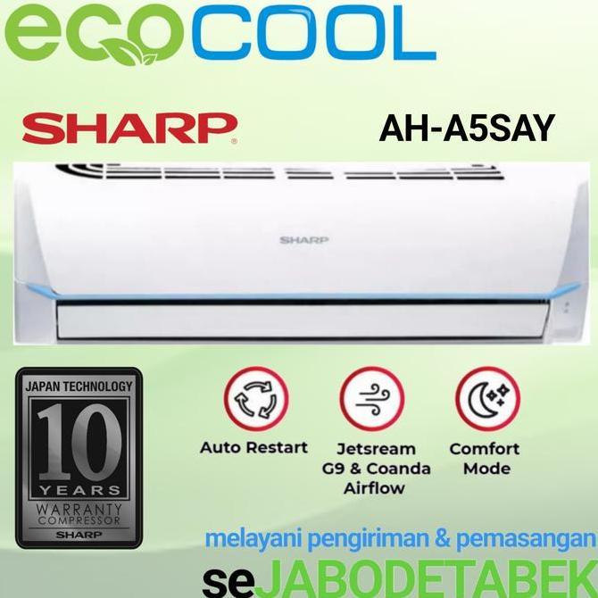 Terlaris Ac Sharp 1/2 Pk Thailand Ah - A 5 Say Harga Unit Only Ac Sharp 0,5 Pk