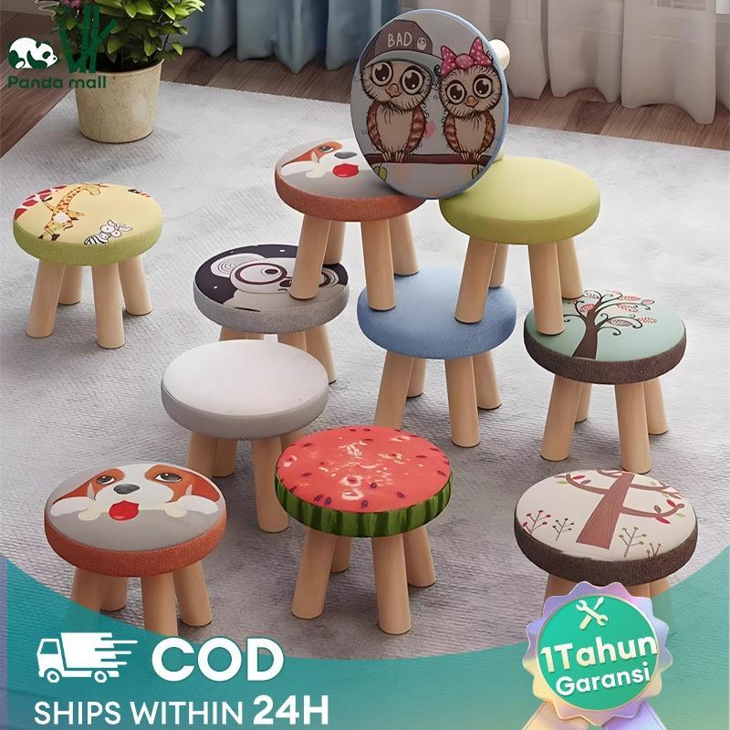 Bangku Bundar Bangku Stool Kursi Bulat Bangku Jongkok Bangku Bundar Kursi Anak Sofa Kursi Stool