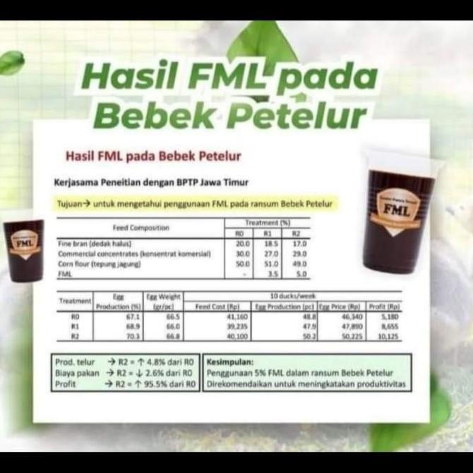 Ready stock FML. SUMBER PROTEIN DAN ASAM AMINO TERNAK 5 Liter