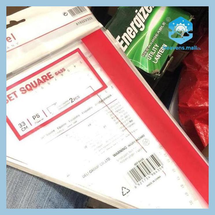 SEGITIGA DELI NO 12 SEKELAS ZIEGEL ( ALAT TULIS SEKOLAH KANTOR KAMPUS KULIAH )