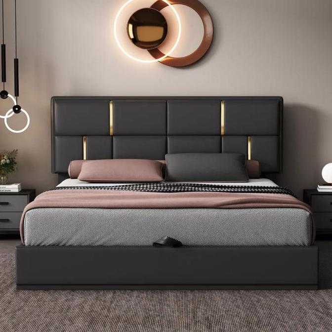 Divan / Difan Ranjang Kasur Premium Arcadia  Bahan Oscar Tanpa Kasur Kayu Asli CO