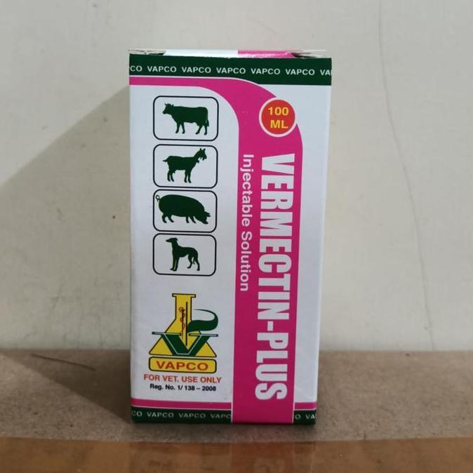 Ready stock Vermectin Plus 100 Ml vapco (Ivermectin Clorsulon)