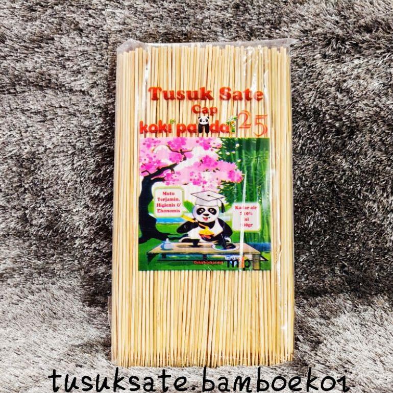 Bisa Cod Tusuk Sate Import Koki Panda 500Gr 20Cm, 22Cm & 23Cm ||