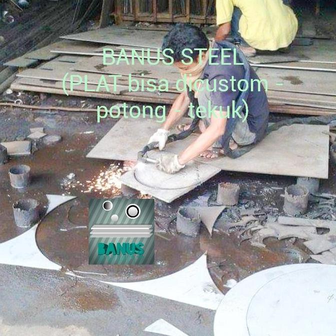 Plat stainless 304 8 mm / plat stainless sus 304 tebal 8 mm ss 304