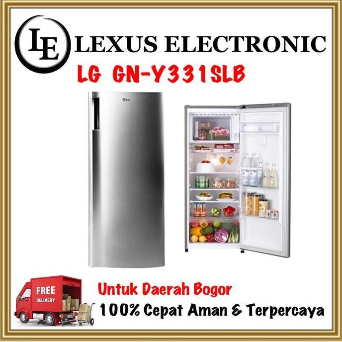 Murah Lg Kulkas 1 Pintu | Gny331Slb | Gn-Y331Slb | Kulkas Lg - 199 Liter