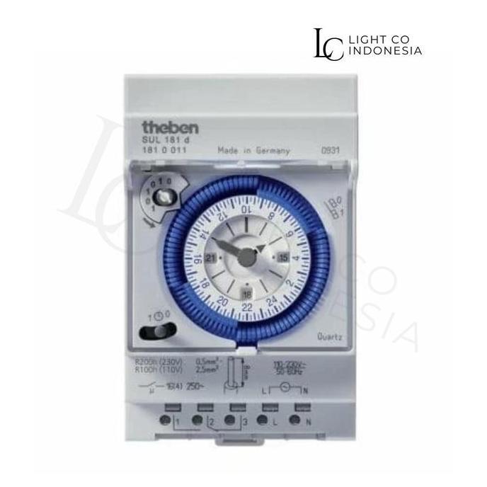 TERMURAH - TIMER THEBEN SUL181D Original / Timer lampu / Timer pompa kolam