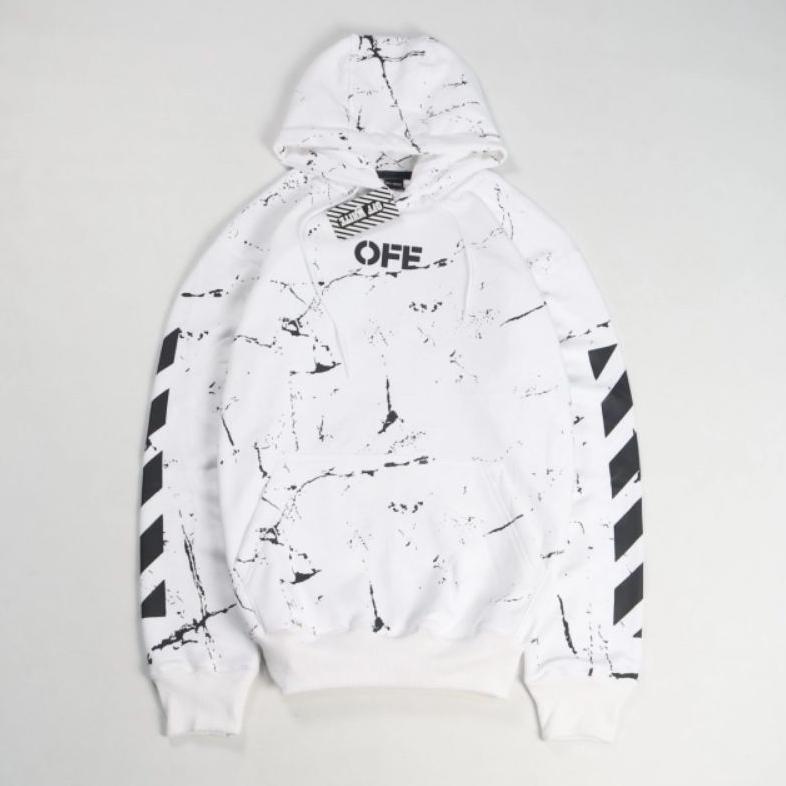 Hoodie Jumper HYPEBEAST Offwhite Marble Premium