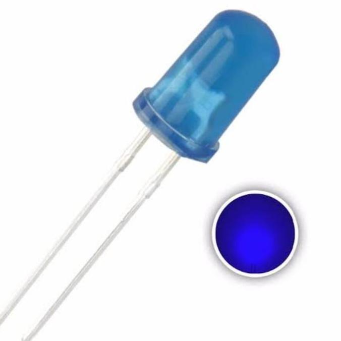 LED F5 BLUE / LED 5MM BIRU 5 MM
