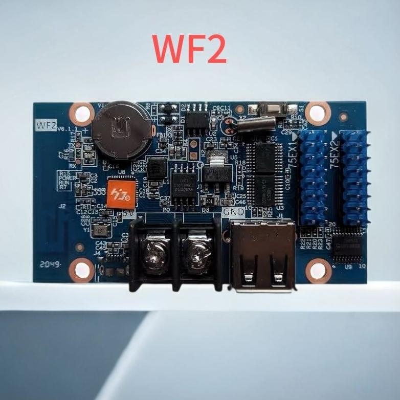 Led Running Text Controller HD-WF2  WF2 RGB Full Color WiFi