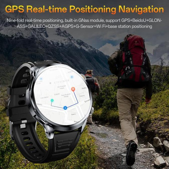 Gavanazz - Aolon 4G Ultra Mate Smartwatch 52mm AMOLED SIM WiFi GPS WA Reply Kamera