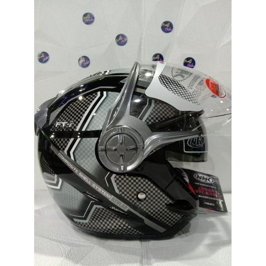 Terlaris Helm Nhk Gladiator Motif Fti Double Visor