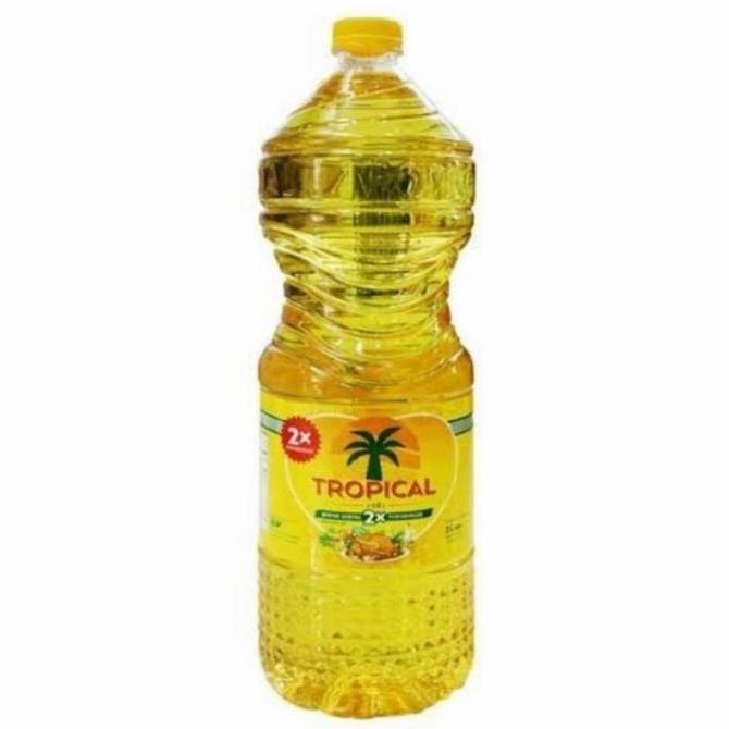 MINYAK GORENG TROPICAL 2 LITER BOTOL / TROPICAL MINYAK GORENG 2 LITER