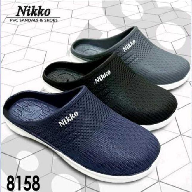 Sandal Sepatu Karet Model Selop Bakpao Baim Lentur Hemat