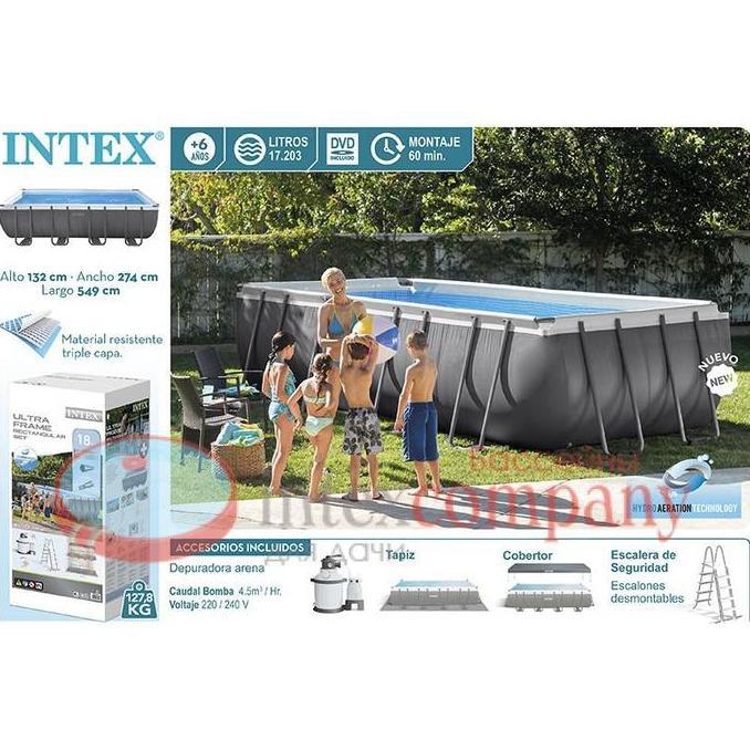 Spesial Kolam Renang Intex Ultra Frame Xtr Rectangular Set 26356