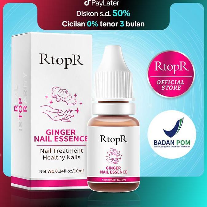 Aisyahbilee - RtopR Serum Kuku Jahe 10ml Memperkuat dan Menyehatkan Kuku