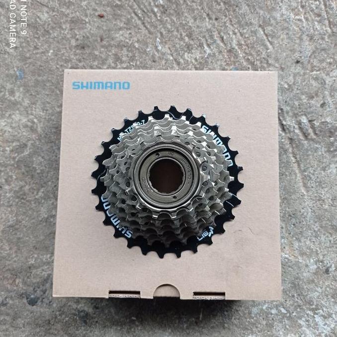 freewheel sprocket shimano original 7sp 7speed 7 speed TZ500 14-28T ulir drat