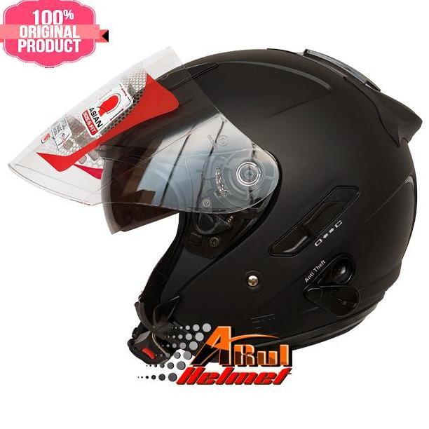 Terlaris Helm// Helm Kyt Galaxy// Black Doff// Ukuran Xxl// Kyt Original