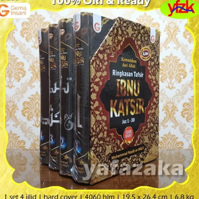 Buku Ringkasan Tafsir Ibnu Katsir Lengkap - Kitab Tafsir Al Quran Ibn Kasir Kathir