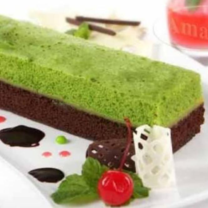 Amanda Brownies Srikaya Pandan Lembut dan Wangi Kue Coklat Srikaya Pandan Tekstur Sangat Lembut Rasa