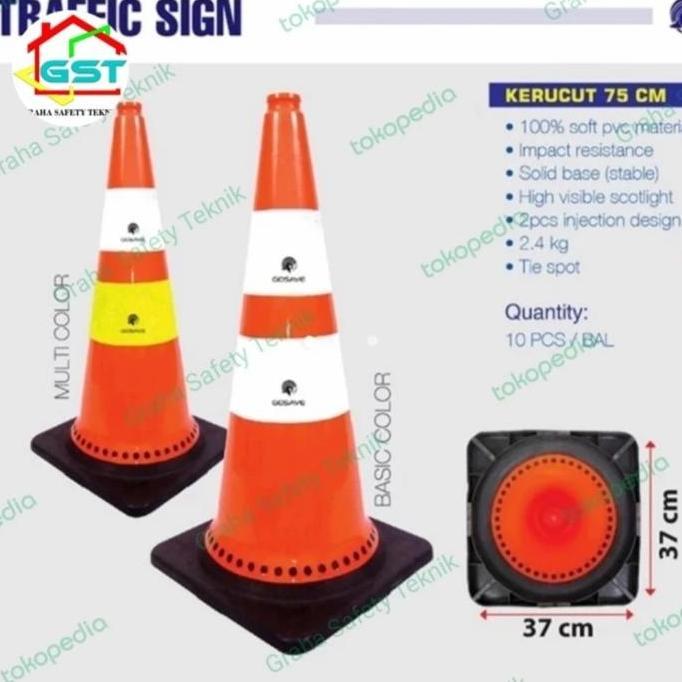 traffic cone 70cm SCHLINGER/kerucut