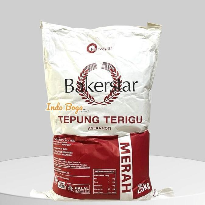 Murah Bakerstar Wheat Flour Tepung Terigu Bakerstar 25 Kg