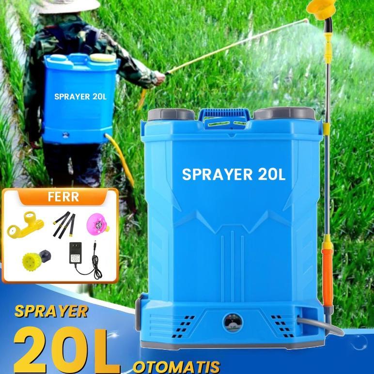 Sprayer Pertanian Knapsack Electric dan Manual 2in1 Sprayer 20L