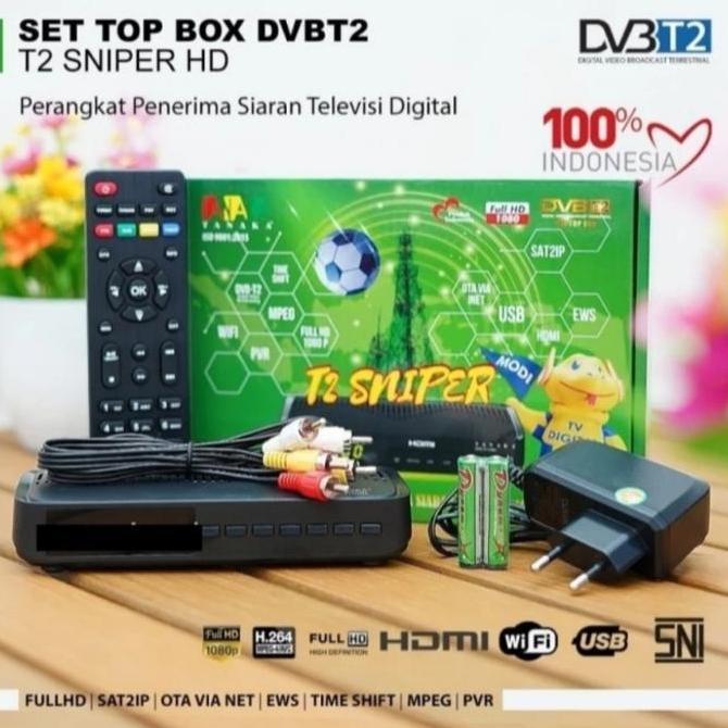 Set Top Box STB TV Digital DVB T2 Sniper TANAKA