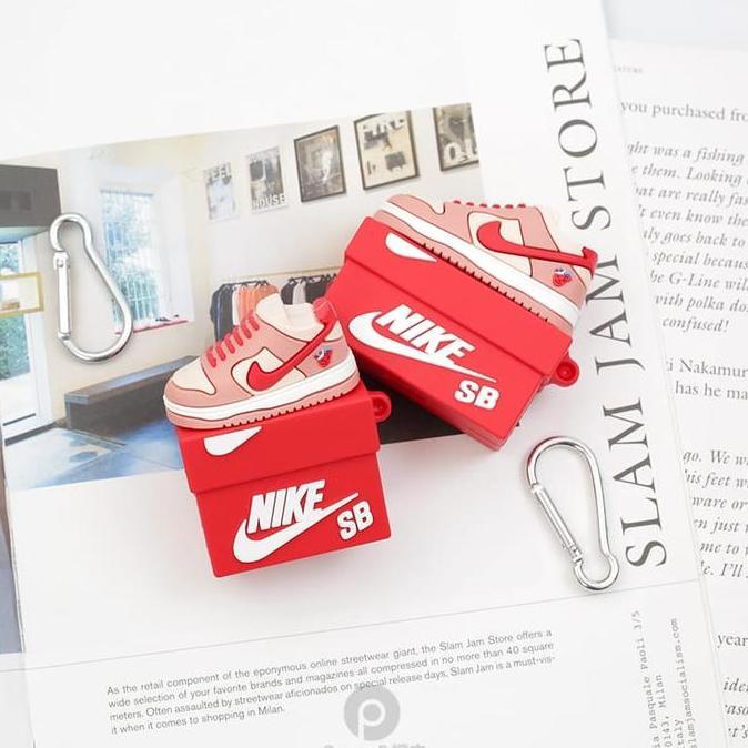 Airpods Case SB Dunk Low X Strangelove Gen 1 2 3 PRO