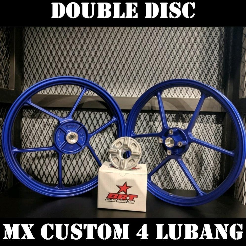 Velg CHEMCO BRT 160 Ring 17 MX KING SONIC Supra GTR SATRIA F FU GSX Custom Double Disc 4 Lubang