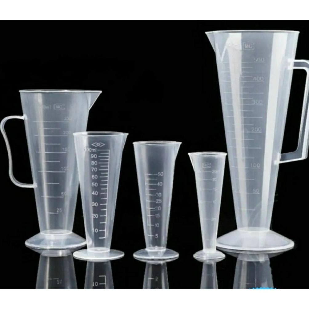 Bisa Cod [Cod] Gelas Takar Ukur Lab Kimia, Minyak, Susu, Kopi, Santan Kaca 100Ml 50Ml 250Ml 500Ml 10