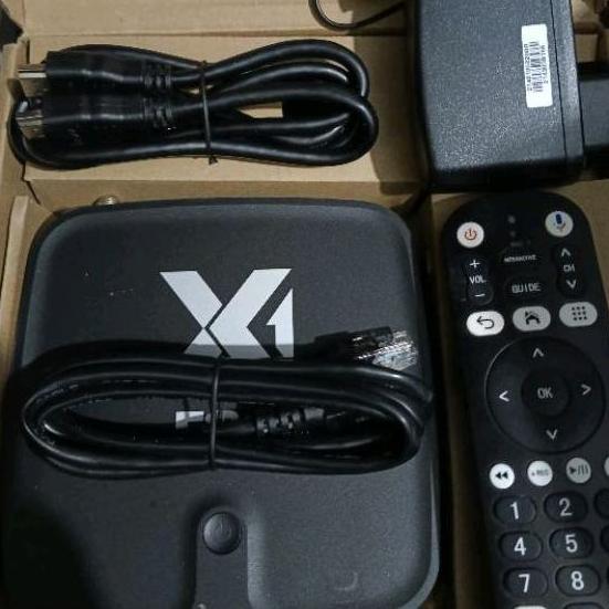 STB ANDROID TV BOX X1 PRIME VOICE COMMAND UNLOCK