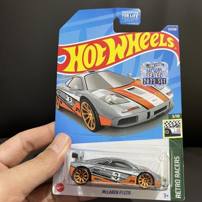 Hot Wheels Mclaren F1 GTR Silver FS 2022 Factory Sealed