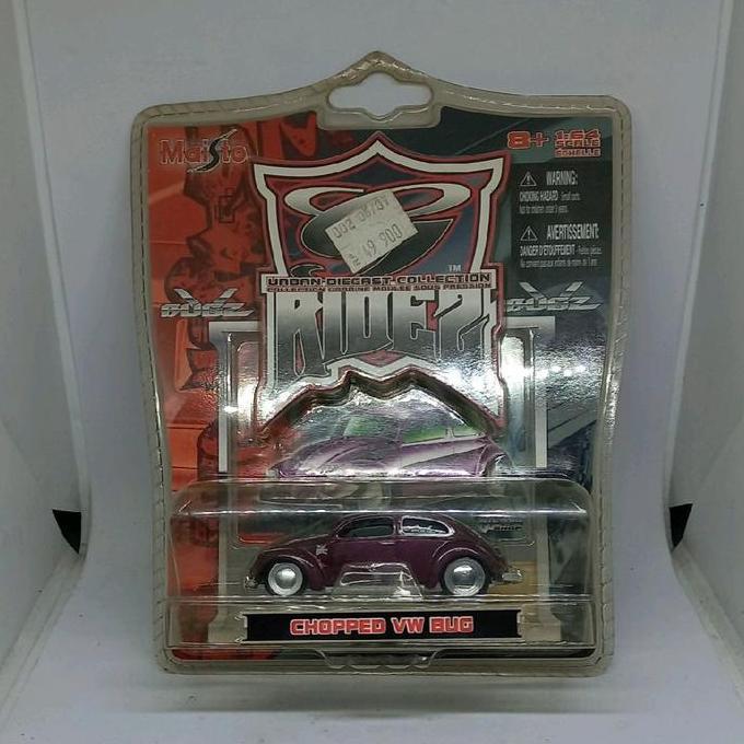 maisto chopped vw bug volkswagen beetle g ridez 1/64 diecast (s)