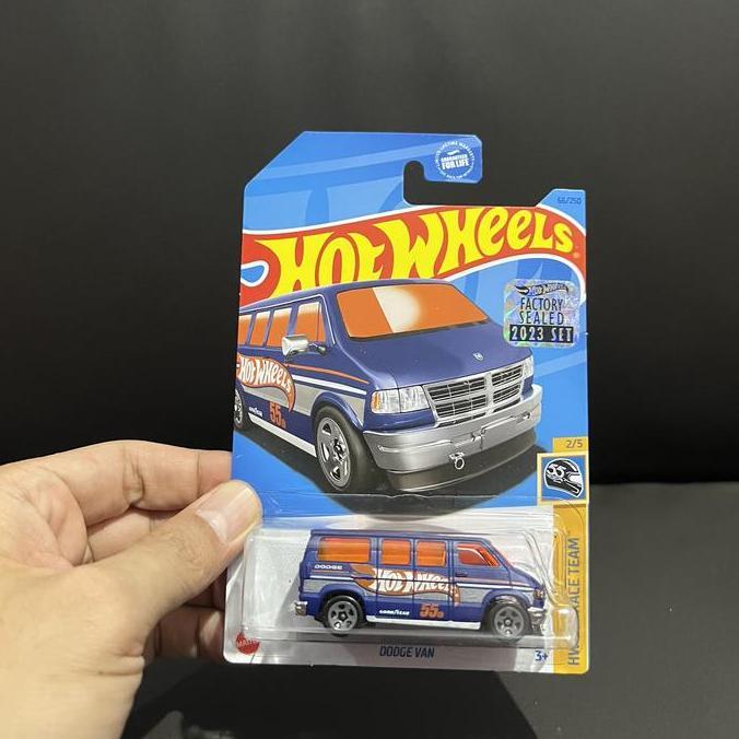 Hot Wheels Dodge Van Blue 2023 Factory Sealed FS