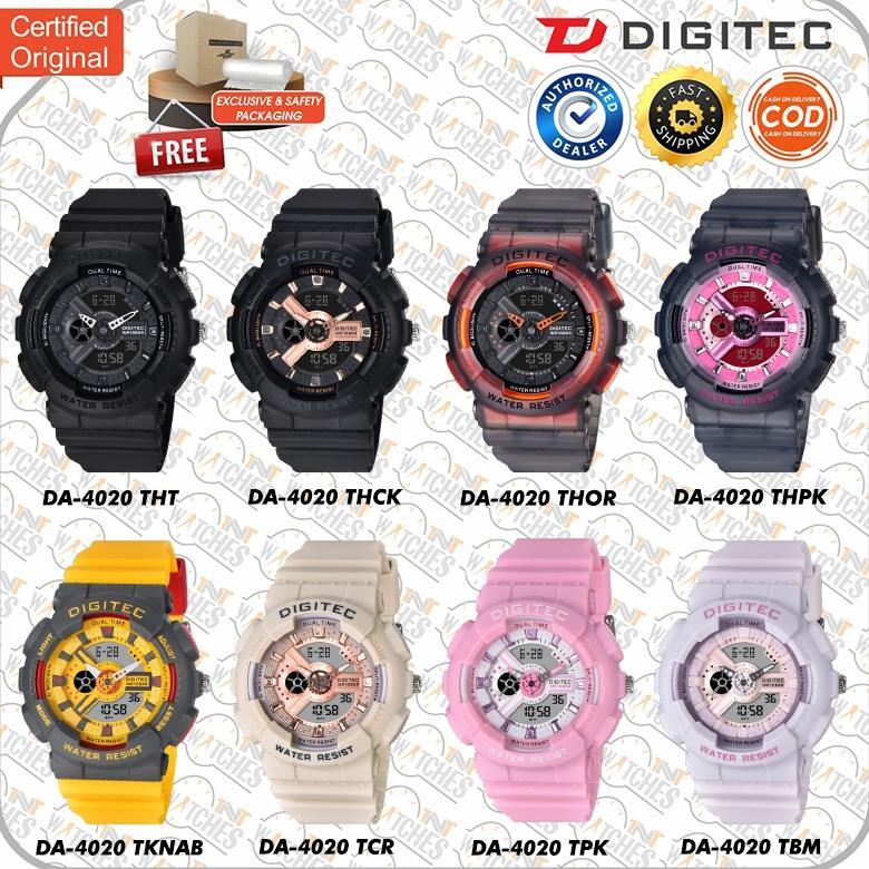 Jam Tangan DIGITEC DA-4020 / DA 4020 / DA4020 DG 2063 Watch ORIGINAL Jam Tangan