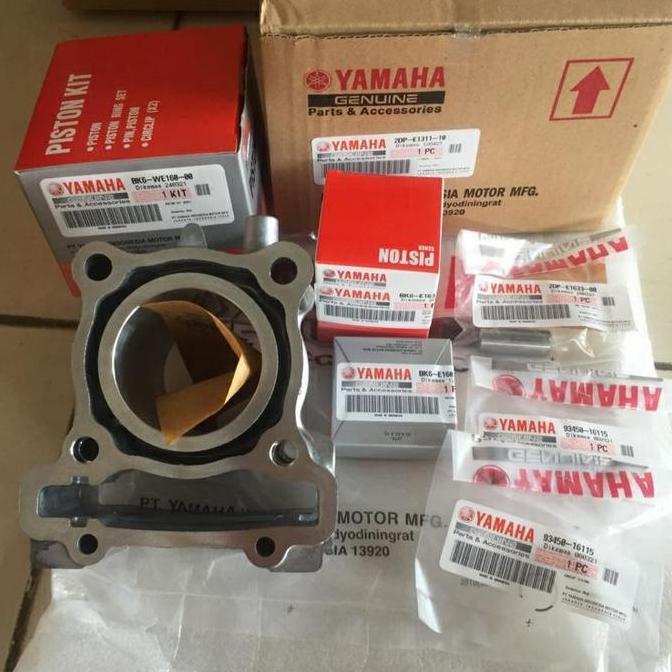 Blok seher Nmax SET Piston Kit R15 VVA V3 BK6 Asli original Yamaha PROMO
