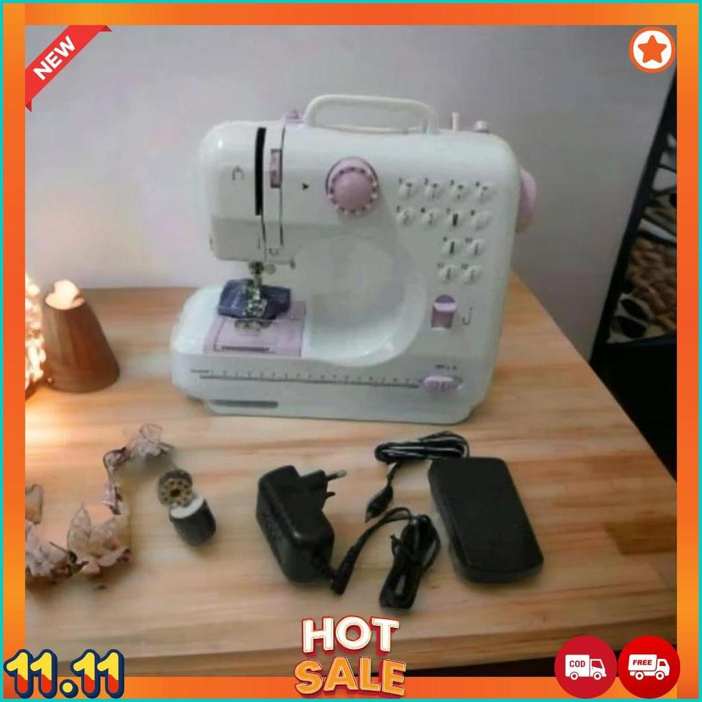 Mesin Jahit 505A Portable Mesin Jahit Pakaian Cod