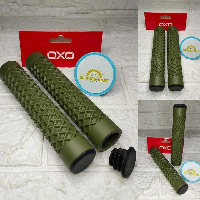 Promo Handgrip Sepeda Fixie Lowrider Commuter Bike Handpad Karet Panjang Oxo Cod