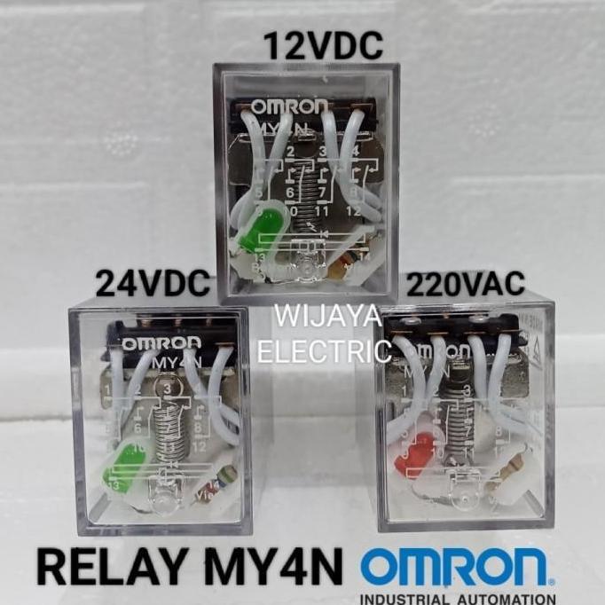 relay Omron my4/my4n 12vdc 14kaki 5a BEST QUALITY