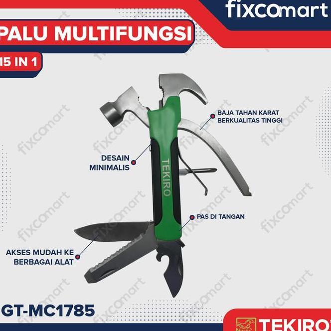 Tekiro Palu Multifungsi 15 In 1