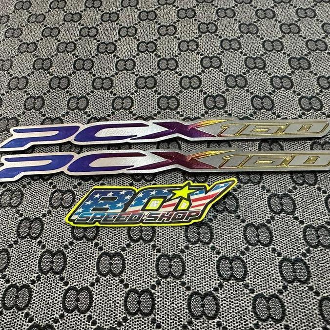 Emblem Pcx160 Titanium Gr5